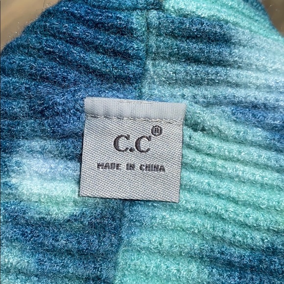 << Tie Dye C.C Headband - Teal>> - Picture 5 of 5